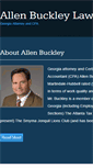Mobile Screenshot of allenbuckleylaw.com